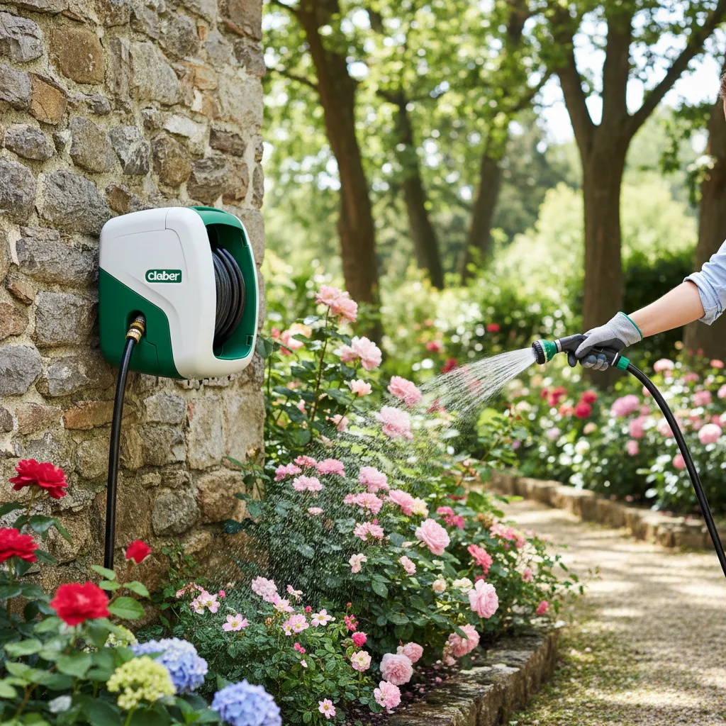 Claber 8053 Koala Wall-Mount Hose Reel 82ft image 3