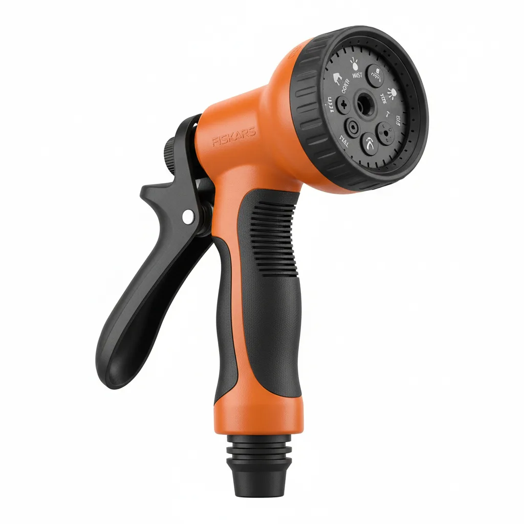 Fiskars 7-Pattern Hose Nozzle Heavy Duty