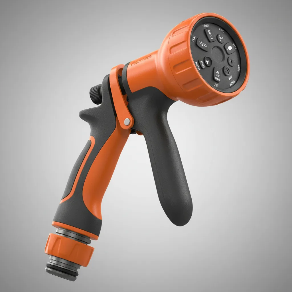 Fiskars 7-Pattern Hose Nozzle Heavy Duty image 2