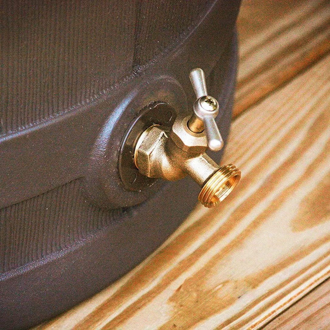 Good Ideas RW50-OAK Rain Wizard 50 Gallon Barrel image 2