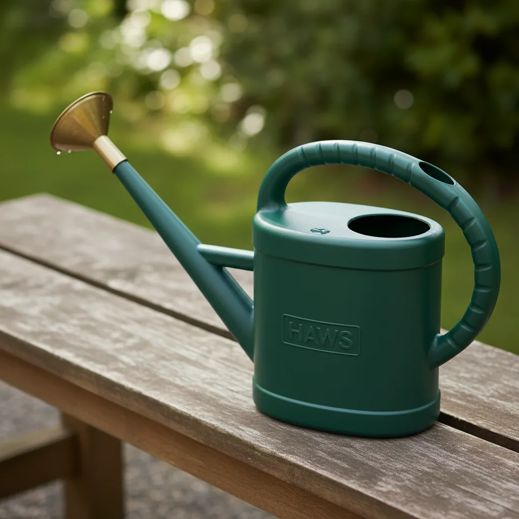 Haws 1 Gallon Plastic Watering Can image 2