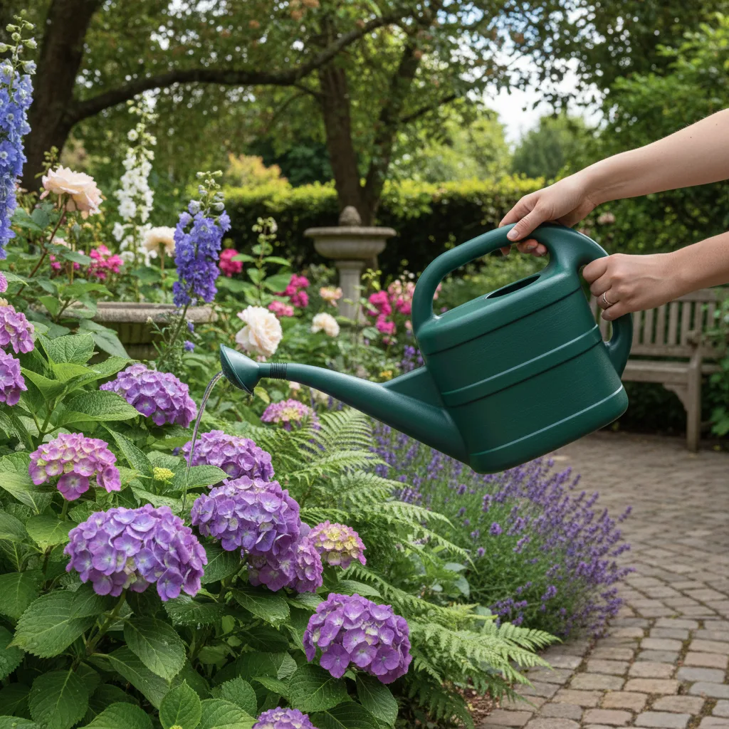 Haws 1 Gallon Plastic Watering Can image 3