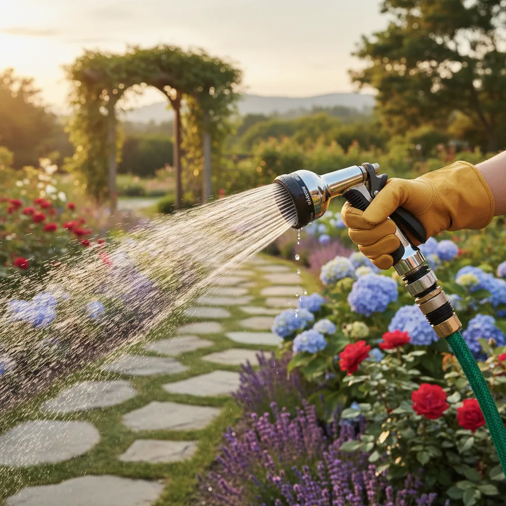 Melnor Heavy-Duty Zinc Hose Nozzle 7-Pattern image 3