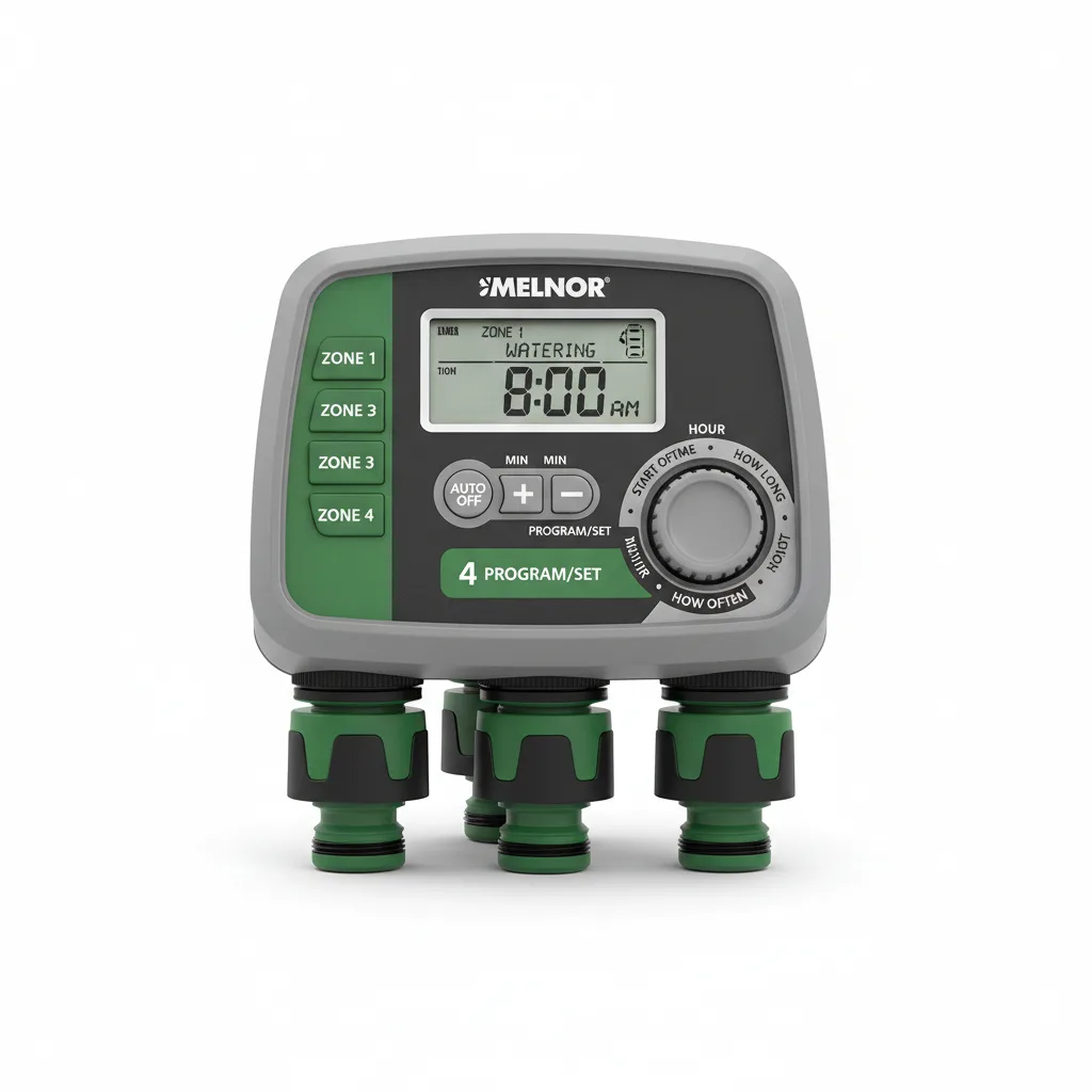 Melnor XT4200 4-Zone Digital Water Timer