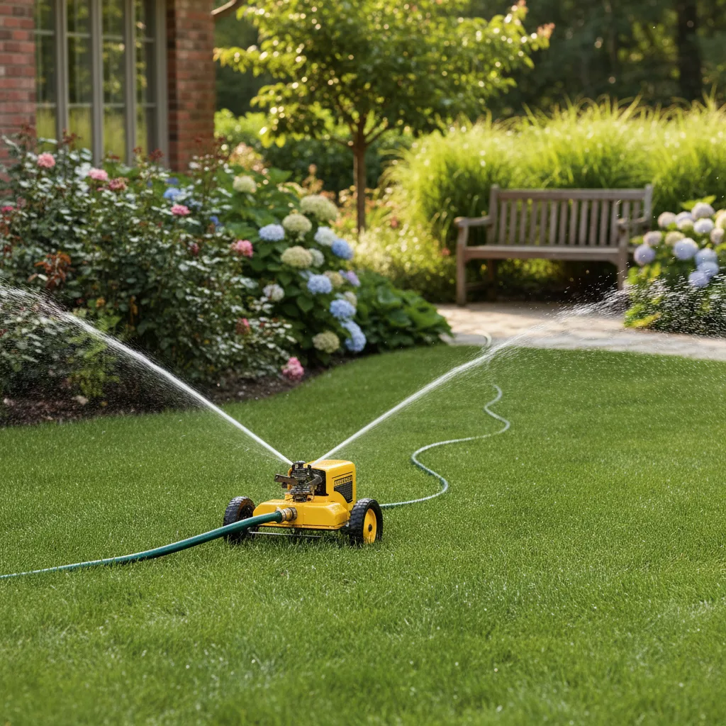 Nelson Traveling Sprinkler 1865 Raintrain image 3