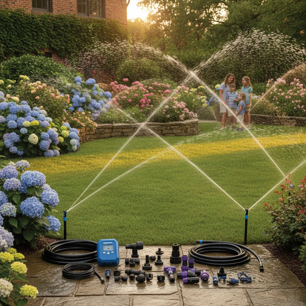 Rain Bird 32ETI Easy to Install In-Ground Automatic Sprinkler System image 3