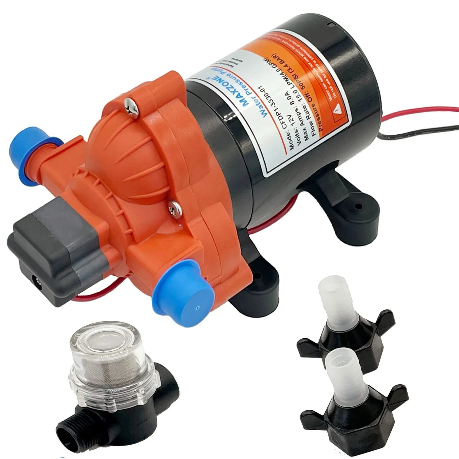 TerraBloom AIRW-6 Self-Priming Transfer Water Pump