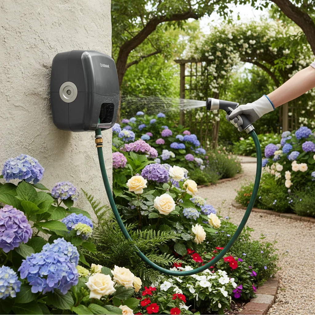 Ubbink AquaHose Premium Wall-Mount Reel 65ft image 3